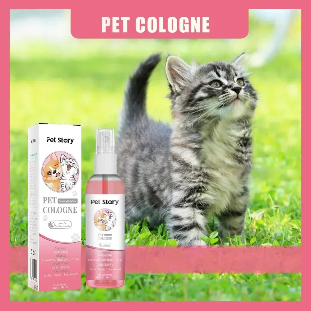 Premium Grooming Spray Perfume For Dogs - Dog Cologne Spray Long Lasting