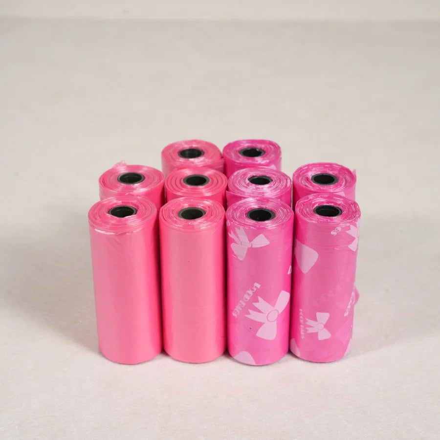 120 Count Extra Thick Leakproof Poop Bags for dogs