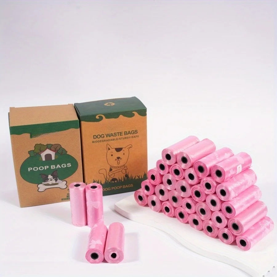 120 Count Extra Thick Leakproof Poop Bags for dogs