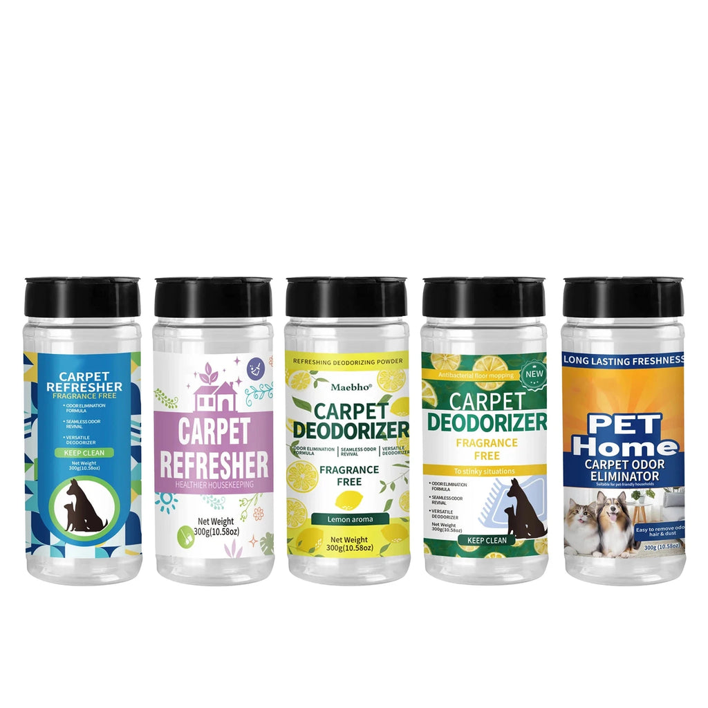 Carpet Deodorizing Powder Powerful Pet Smell Eliminator Urine Odor Dust Remover