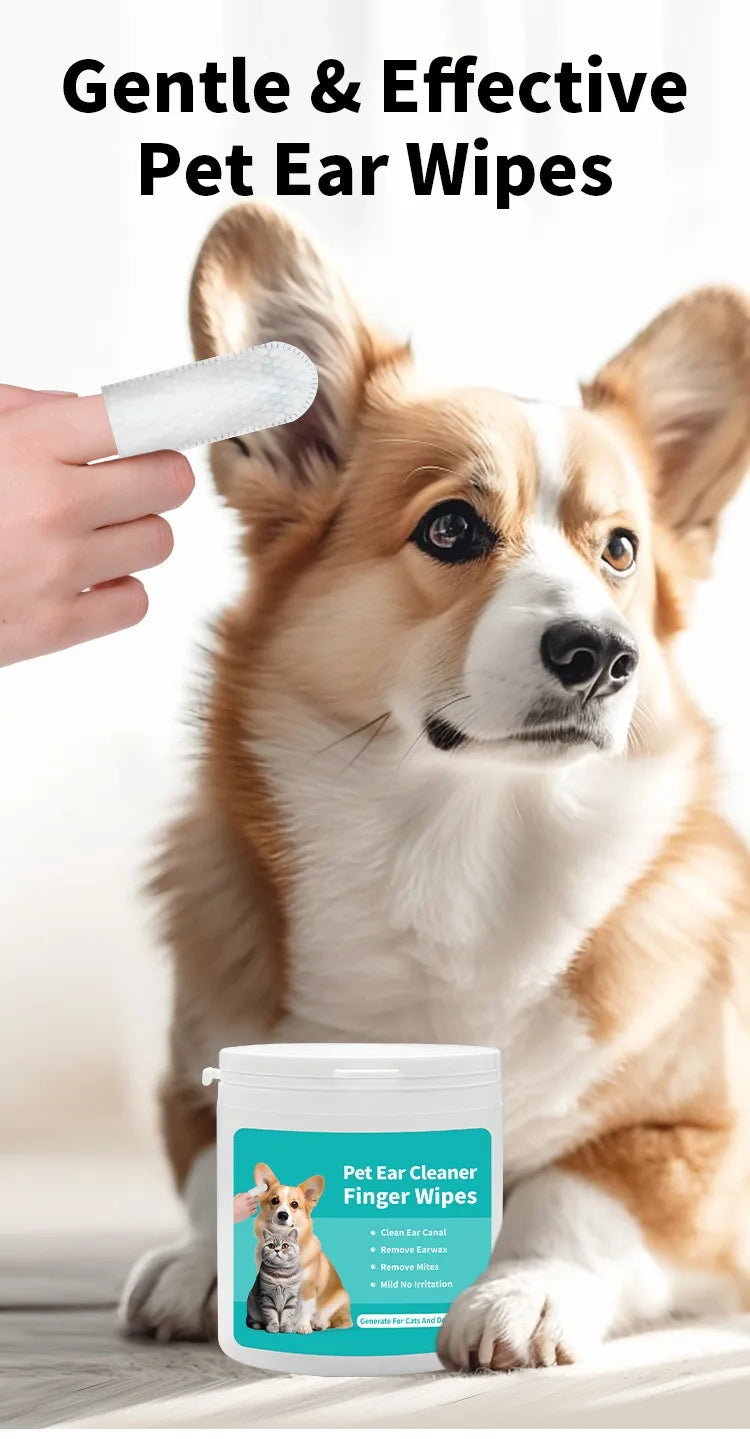 Cat and dog ear cleaning pet products