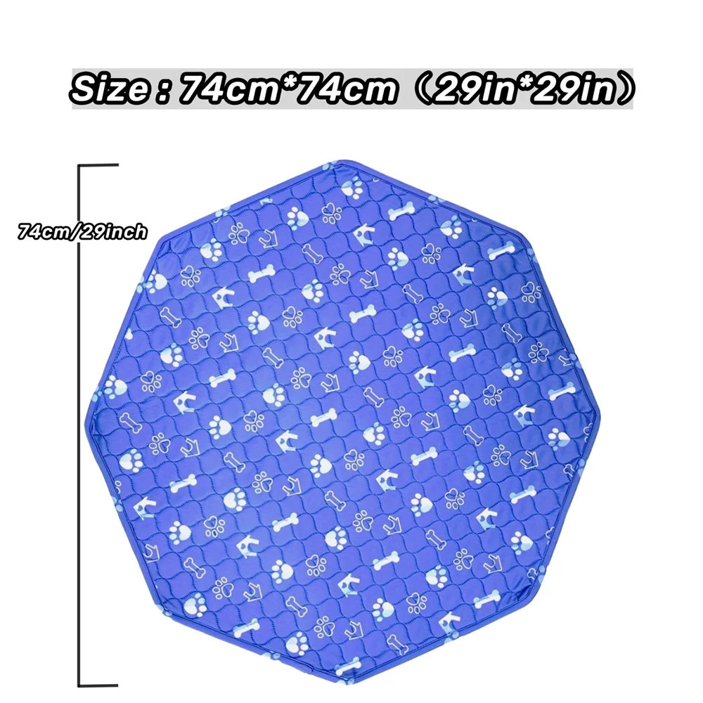 Reusable Dog Pee Pad Cute Print Washable Puppy Training Pad for Cat Dogs