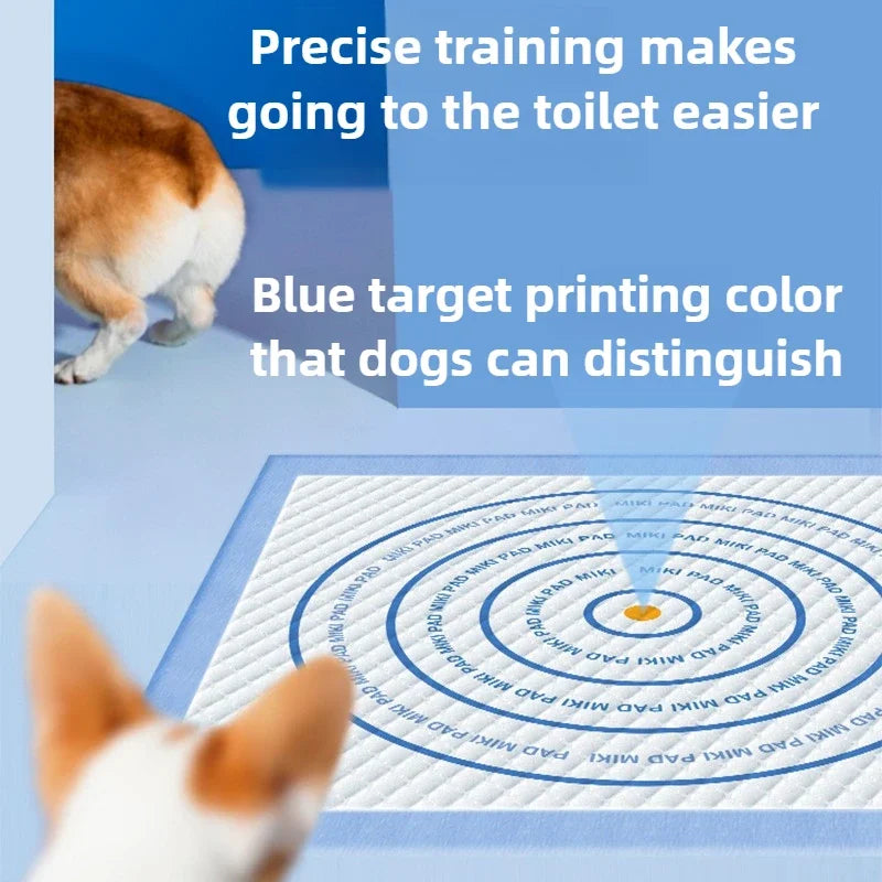 Disposable Dogs Pee Pads Bullseye Induces Urine Pad Guides Dog To Go To The Toilet