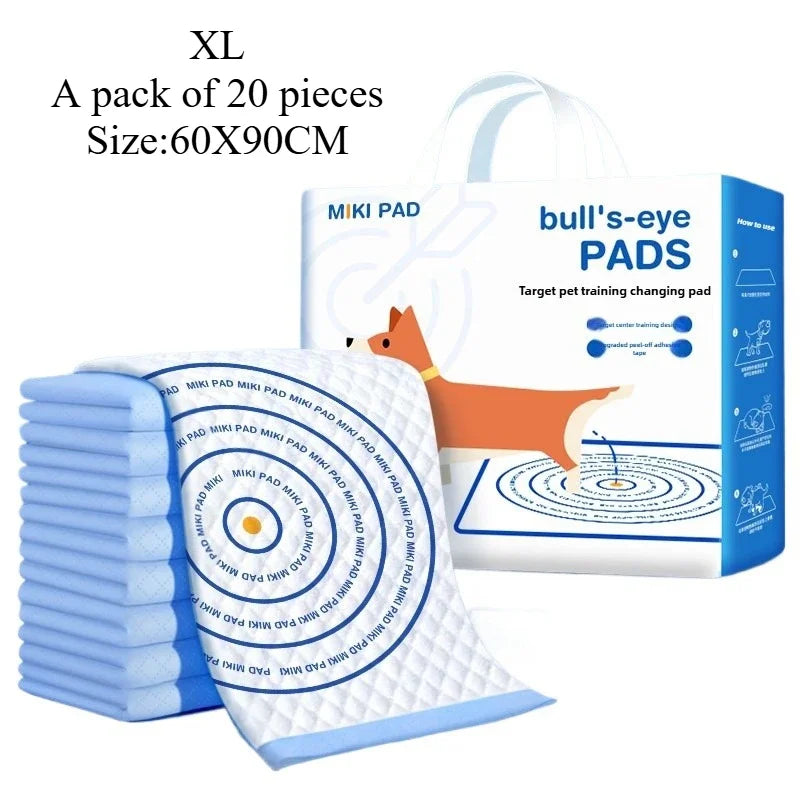 Disposable Dogs Pee Pads Bullseye Induces Urine Pad Guides Dog To Go To The Toilet