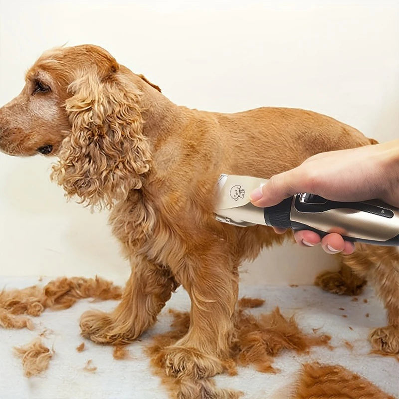 Pet Hair Trimmer Kit Electric , Ideal for Dogs and Cats.