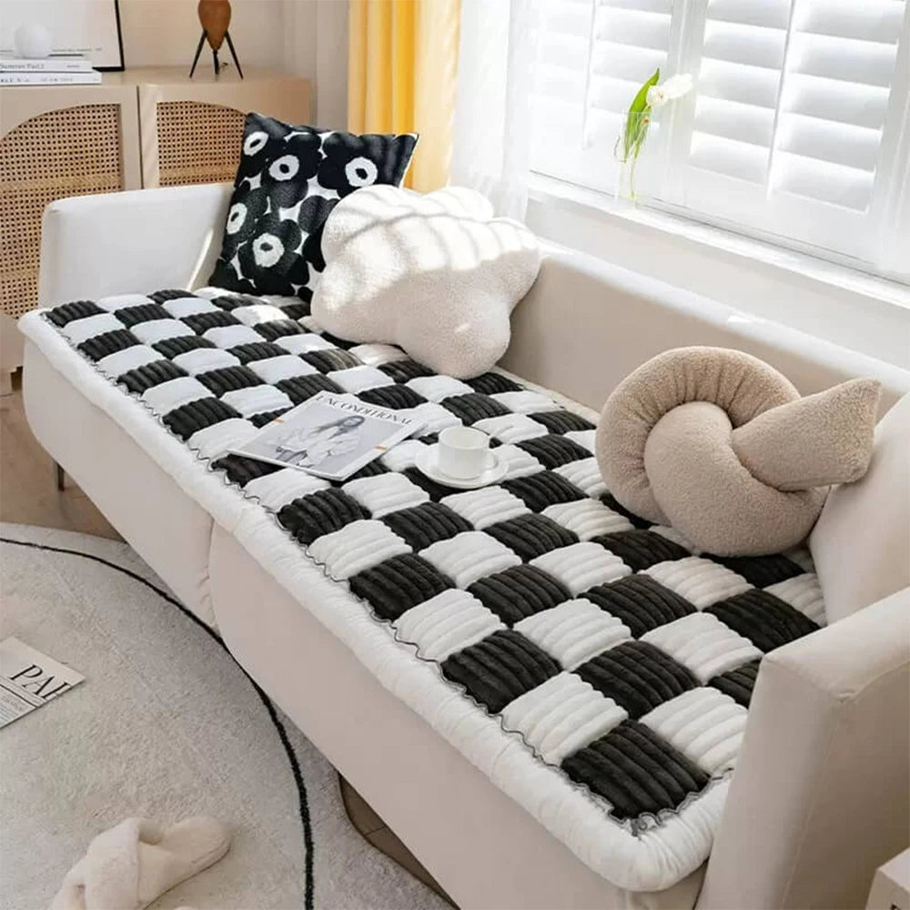 Warm Scratchable Blanket, Anti-slip Washable Cushion