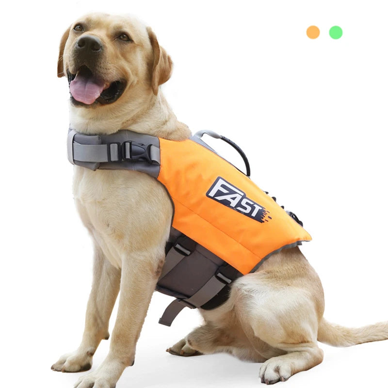 Pet Swimming Life Jacket Safety Vest for Dogs Adjustable Reflective