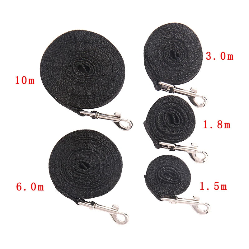Long Strong Nylon Dog Leash 10m 15m 20m Pet Training Leash For Small Big Dogs