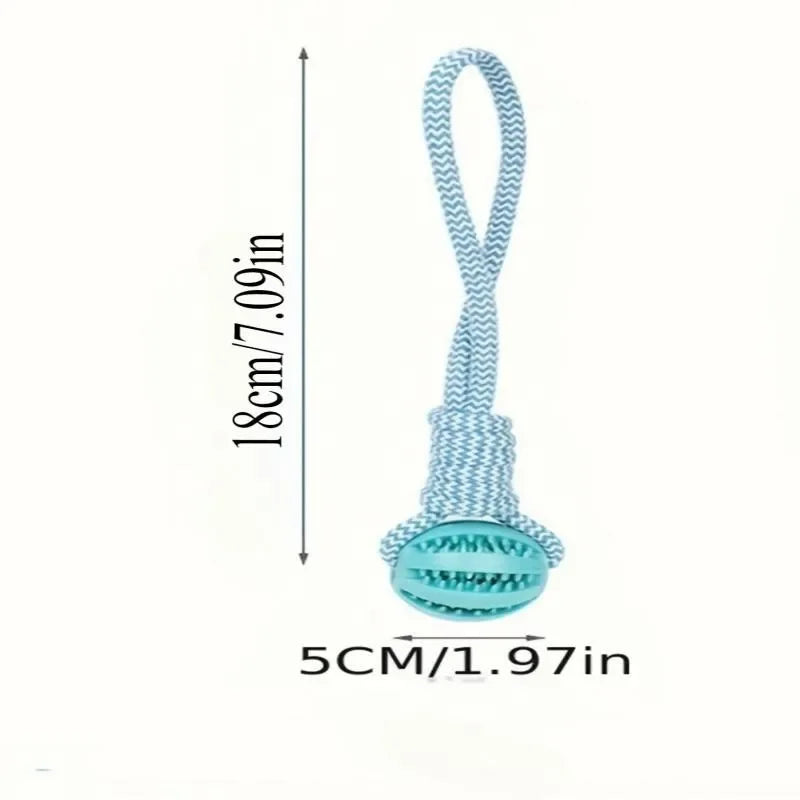 Durable Rope Dog Toy for Aggressive Chewers, Interactive Tug of War Fetch Toy,